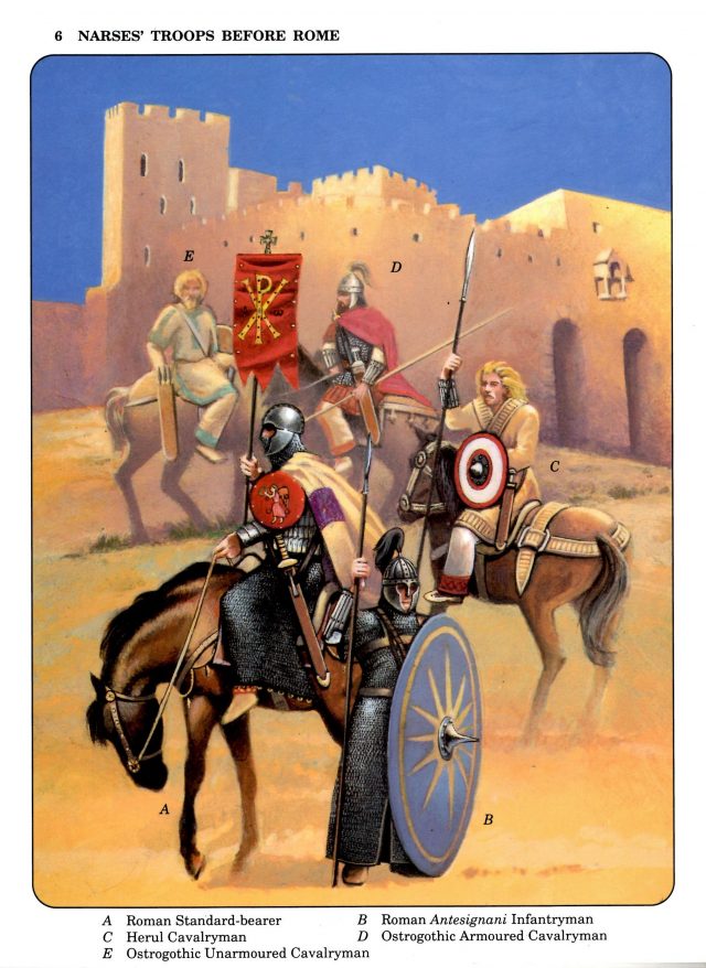 Narses&#8217; Troops Before Rome