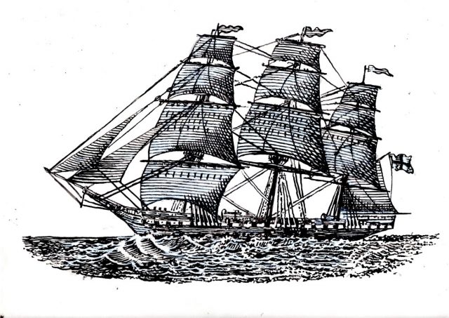 Full Rigged Ship